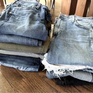 Designer Jeans!  12 pants, 3 shorts.  Priced to sell!